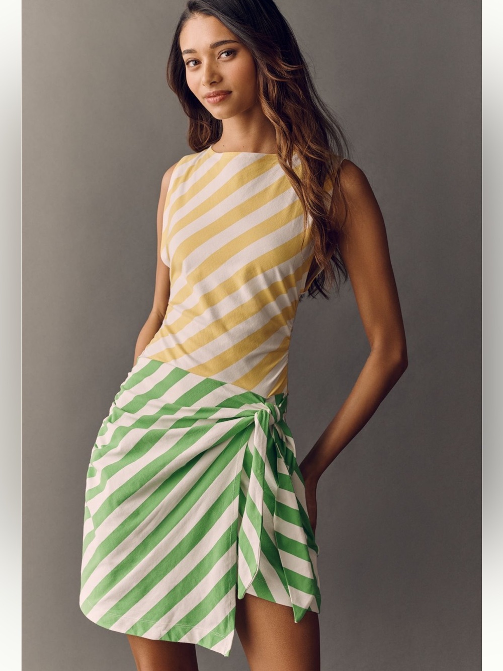 Anthropologie Daily Practice Wrapped Mini Dress NWT